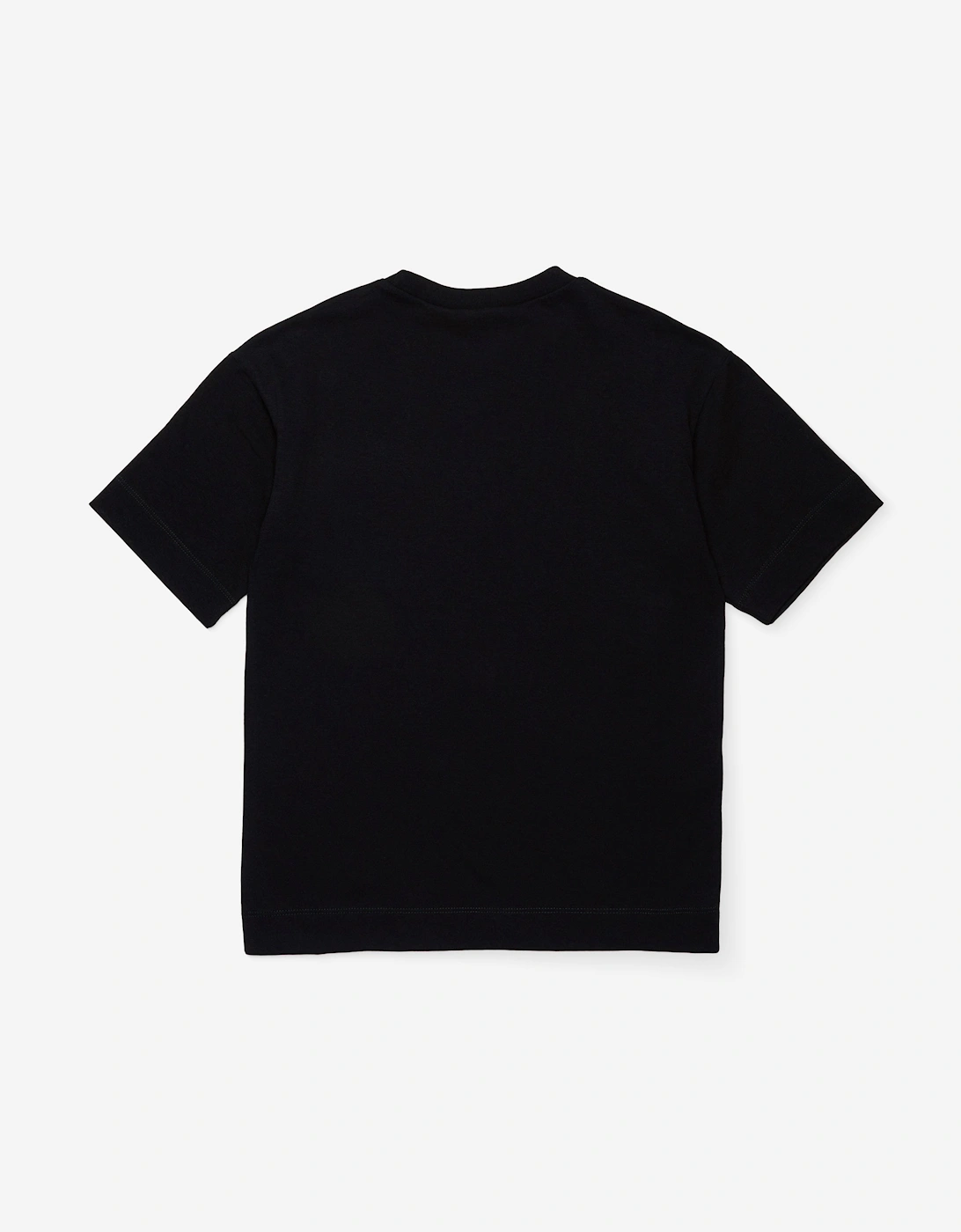 Kids Pocket Logo T-Shirt in Black
