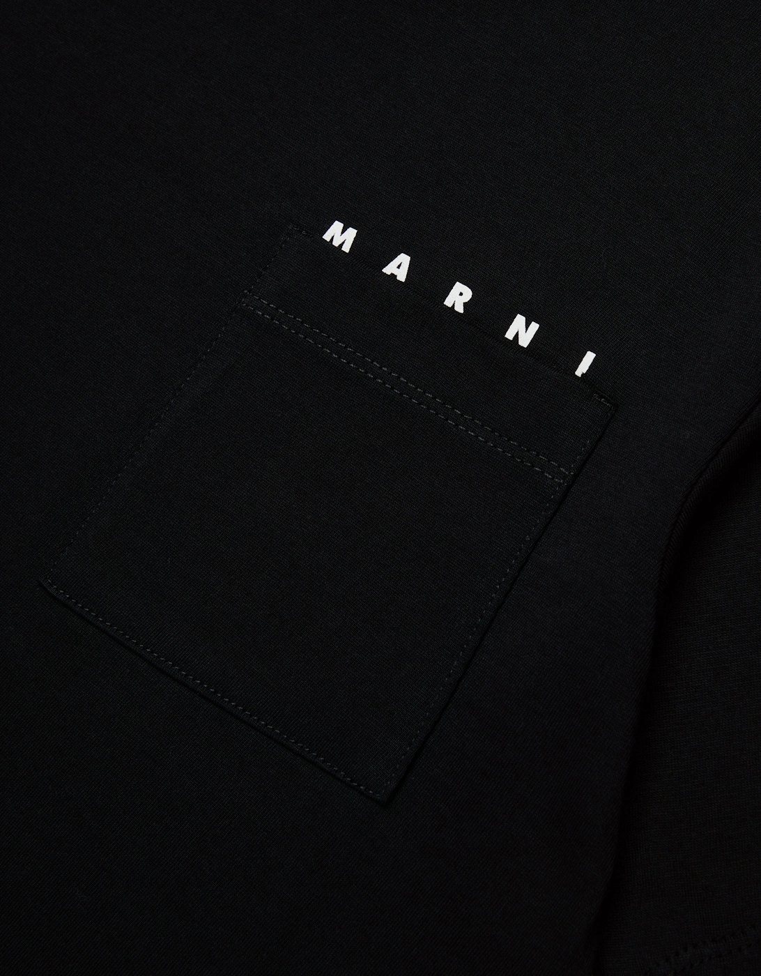 Kids Pocket Logo T-Shirt in Black