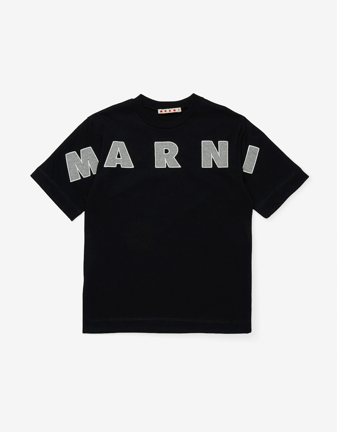 Kids Logo T-Shirt in Black, 4 of 3