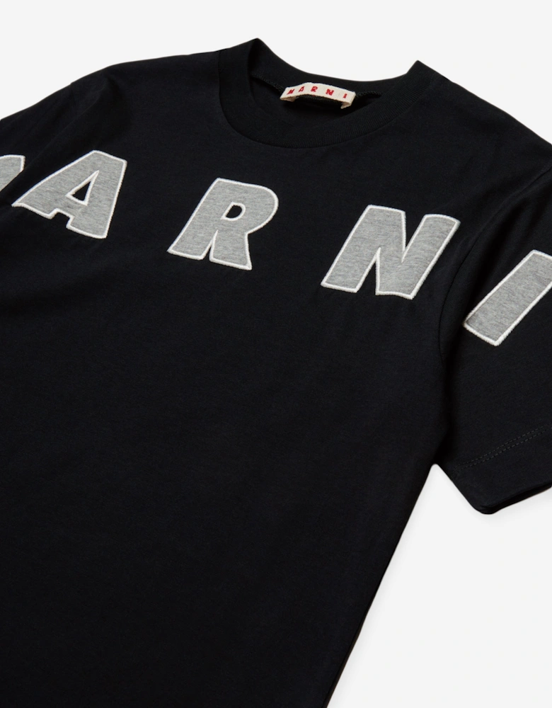 Kids Logo T-Shirt in Black