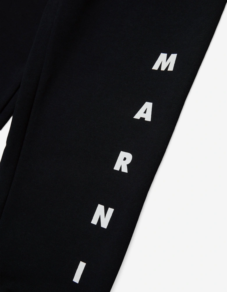 Kids Logo Joggers in Black