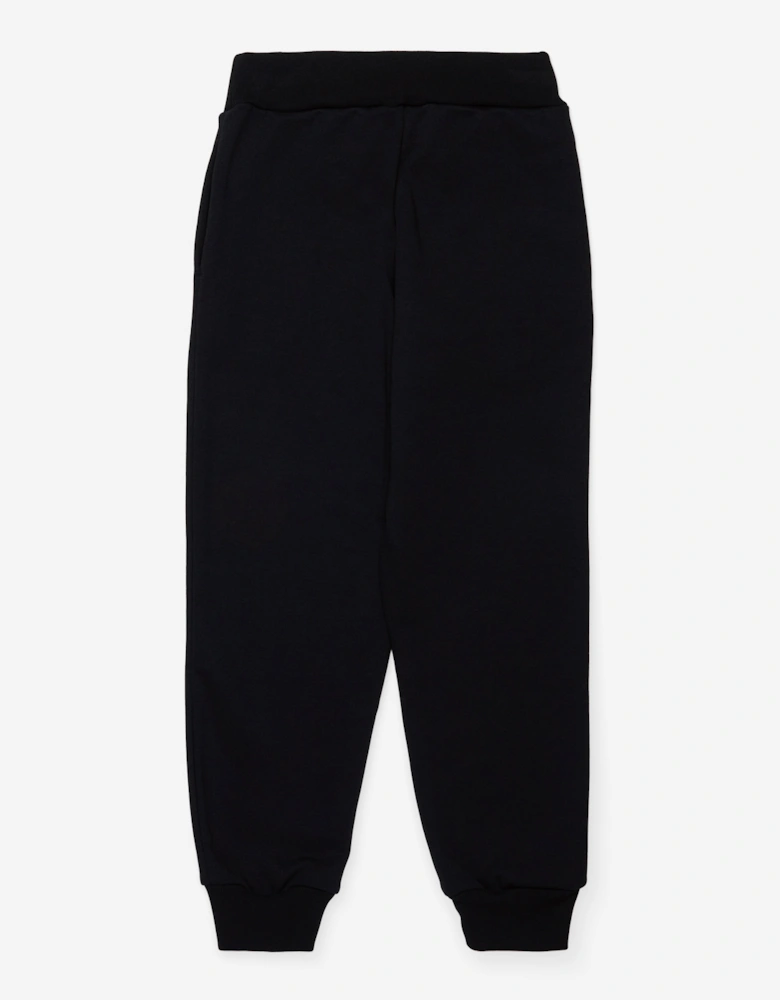 Kids Logo Joggers in Black