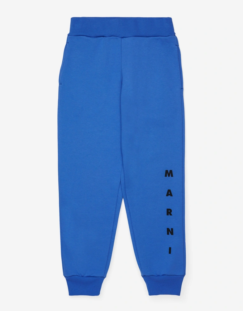 Kids Logo Joggers in Blue