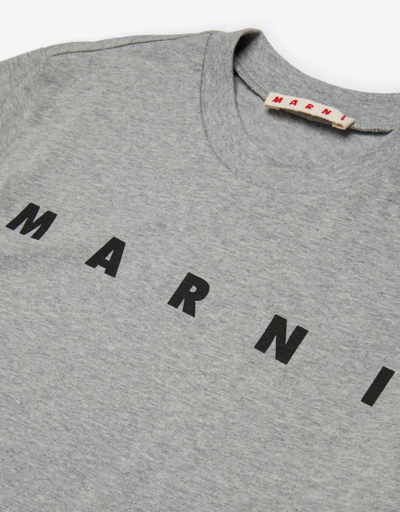 Kids Logo T-Shirt in Grey