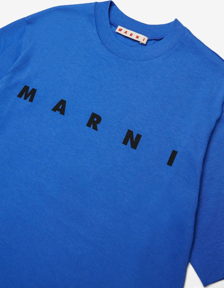 Kids Logo T-Shirt in Blue
