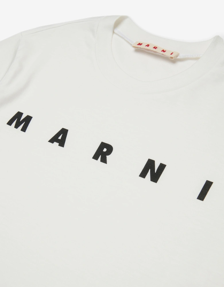 Kids Logo T-Shirt in White