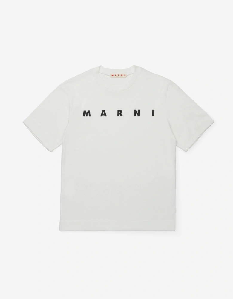 Kids Logo T-Shirt in White