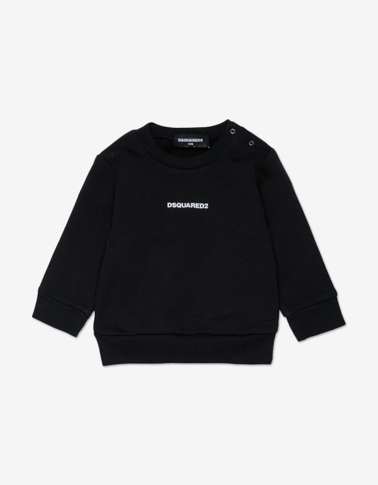 Baby Logo Tracksuit in Black