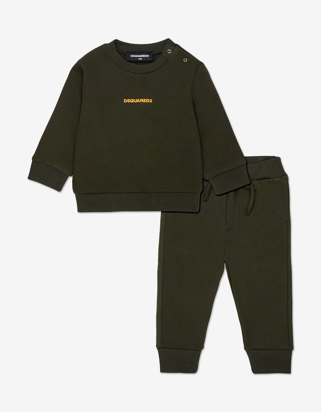 Baby Logo Tracksuit in Green, 5 of 4