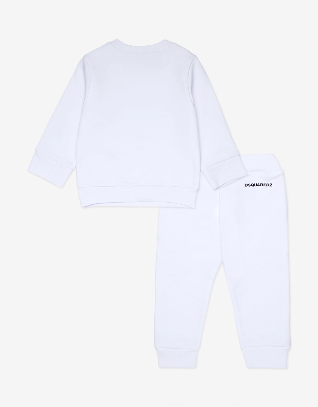 Baby Logo Tracksuit in White