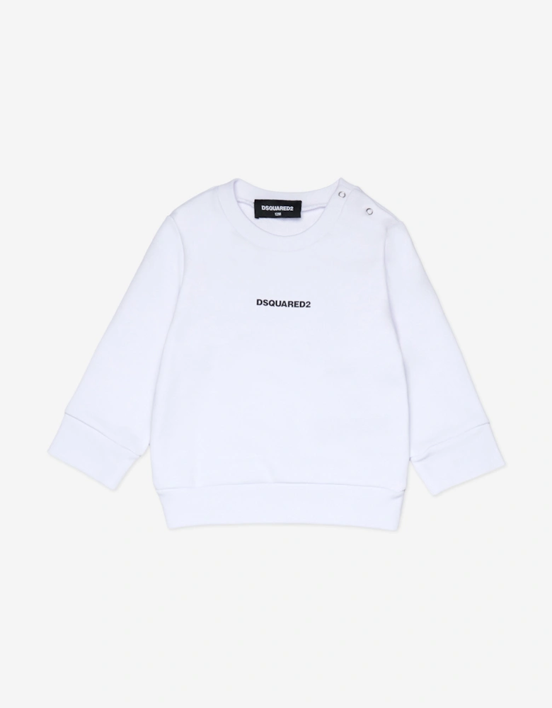 Baby Logo Tracksuit in White