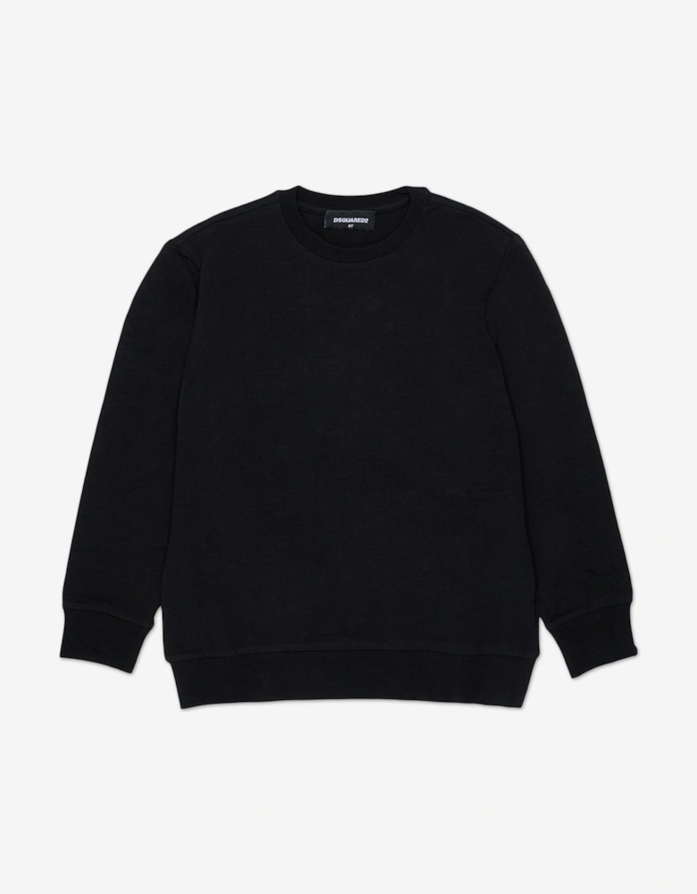 Kids Logo Pyjama Set in Black