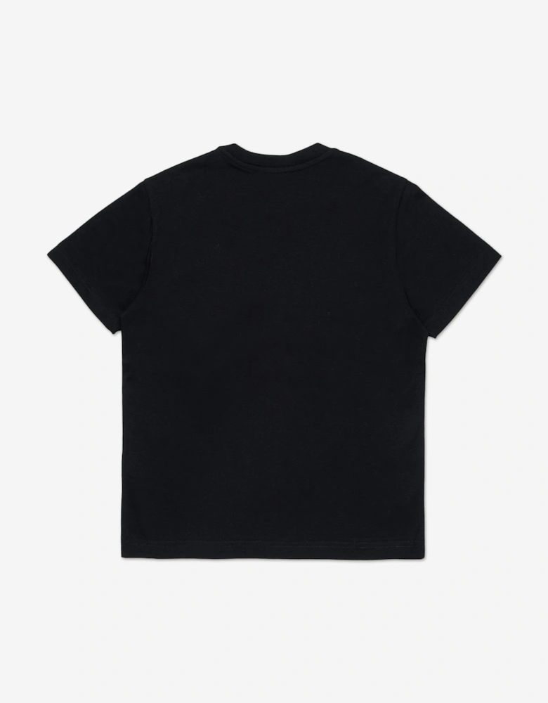 Kids Icon Pocket T-Shirt in Black