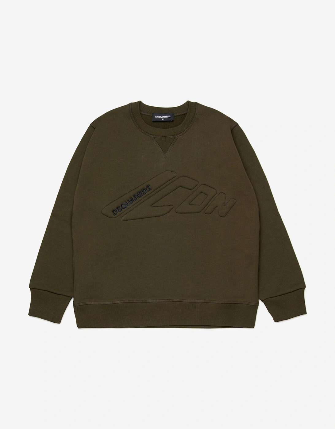 Kids Icon Sweatshirt in Green, 5 of 4