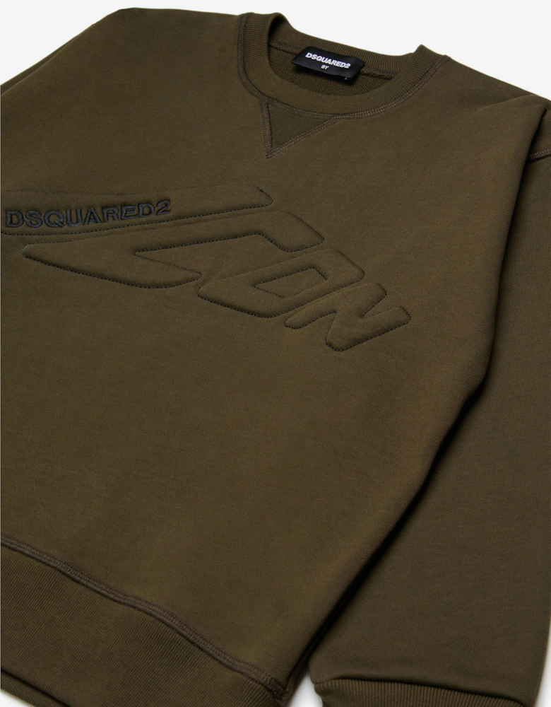 Kids Icon Sweatshirt in Green