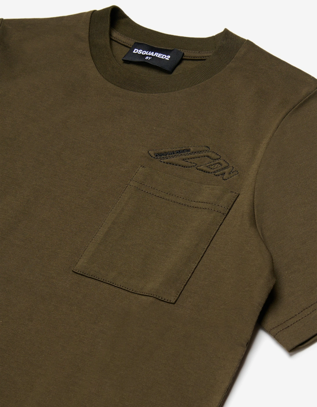 Kids Icon Pocket T-Shirt in Green