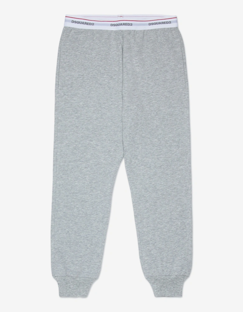 Kids Logo Pyjama Set in Grey