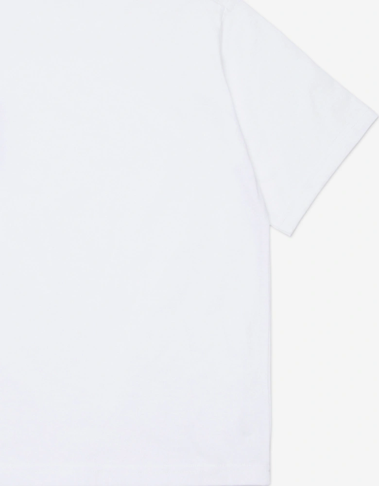 Kids Maple Leaf Logo T-Shirt in White