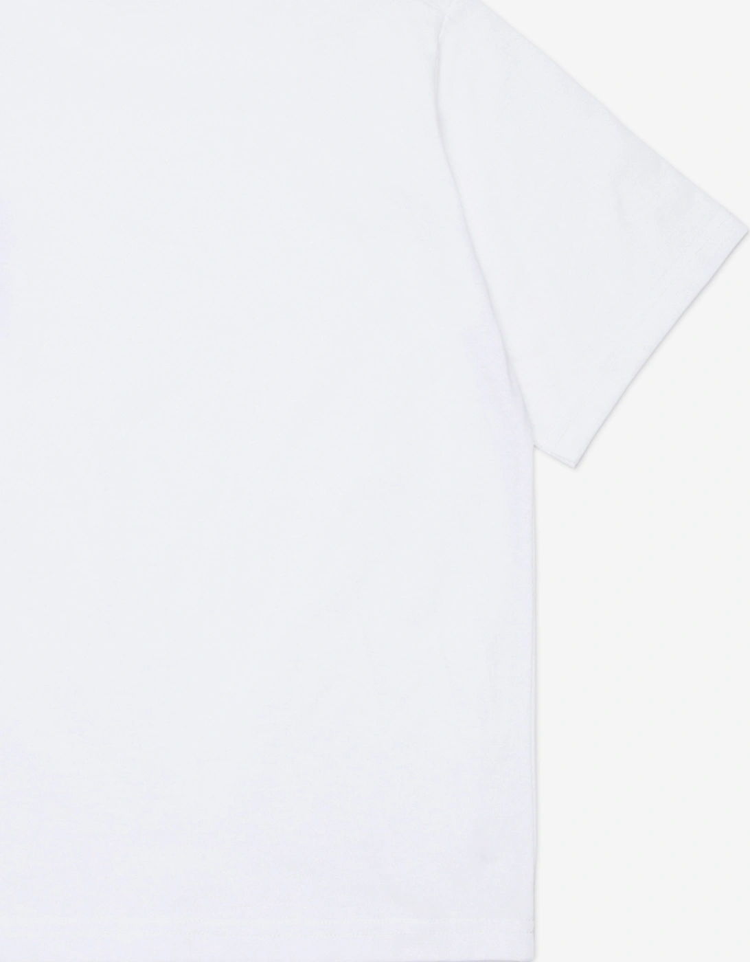 Kids Maple Leaf Logo T-Shirt in White