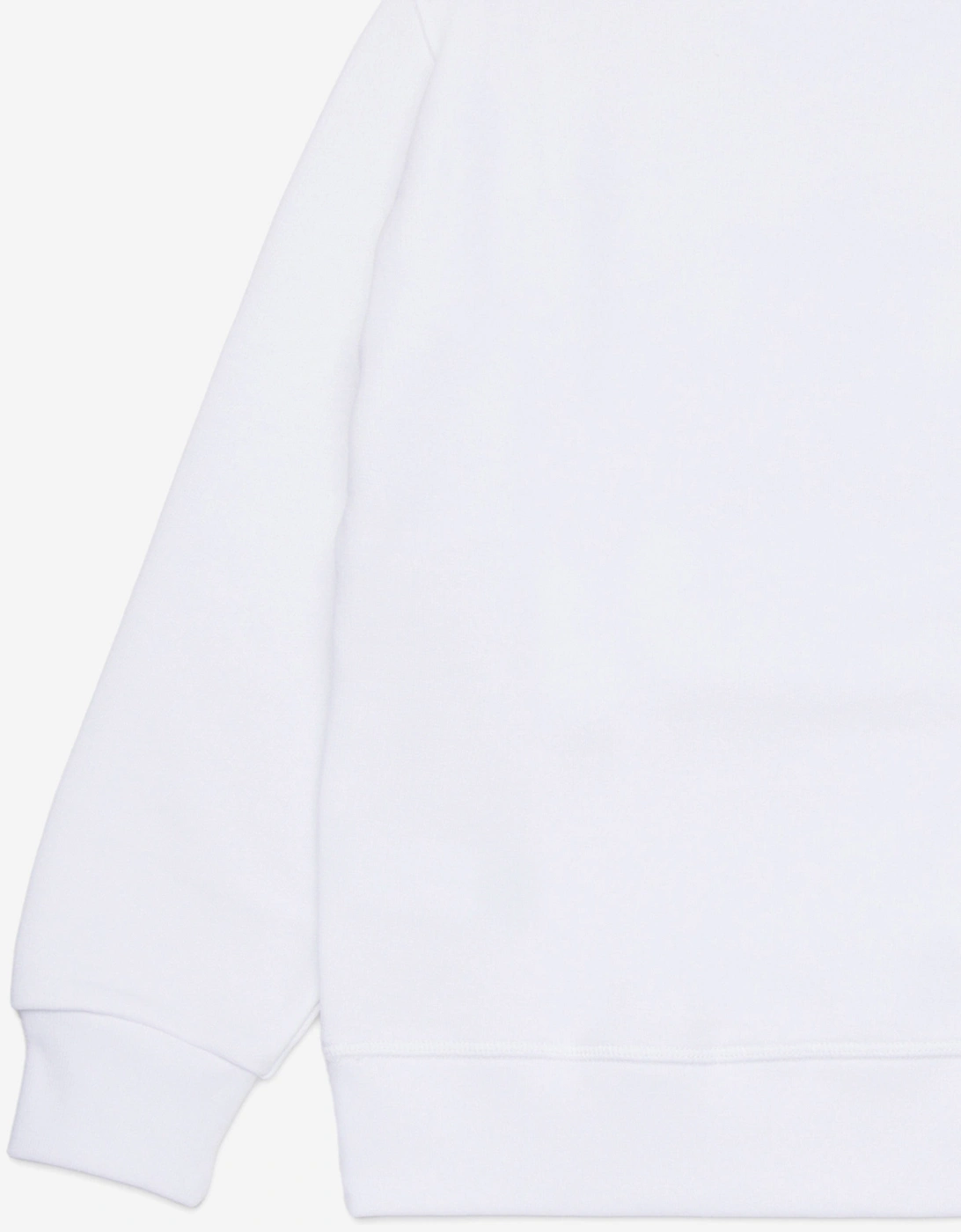 Kids Maple Leaf Logo Sweatshirt in White