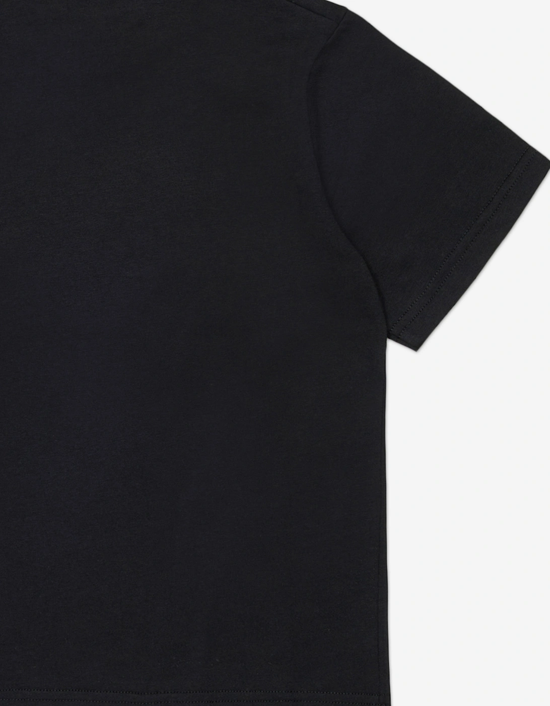 Kids Maple Leaf Logo T-Shirt in Black