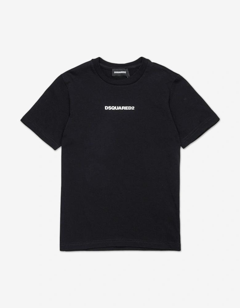 Kids Logo T-Shirt in Black