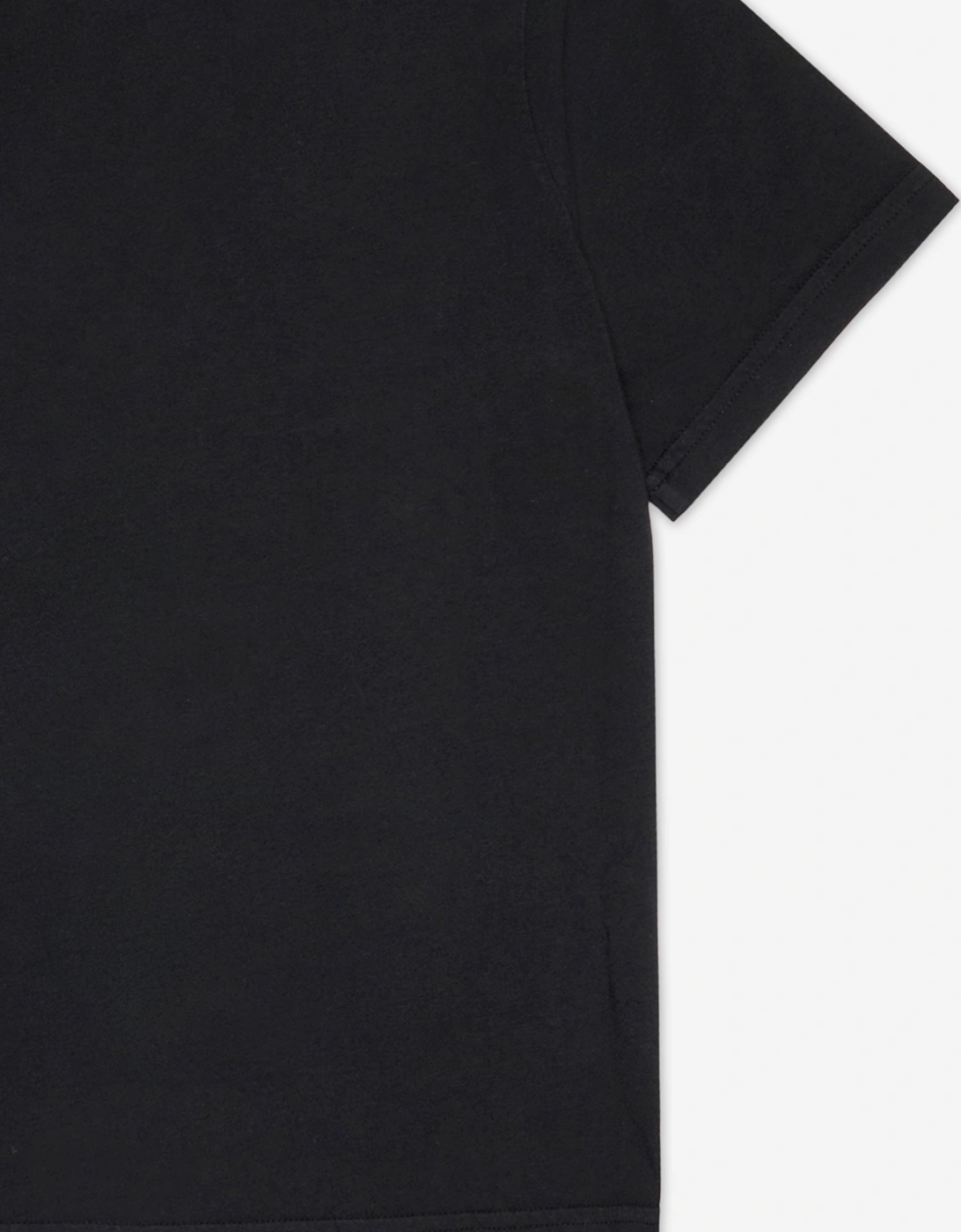 Kids Maple Leaf Logo T-Shirt in Black