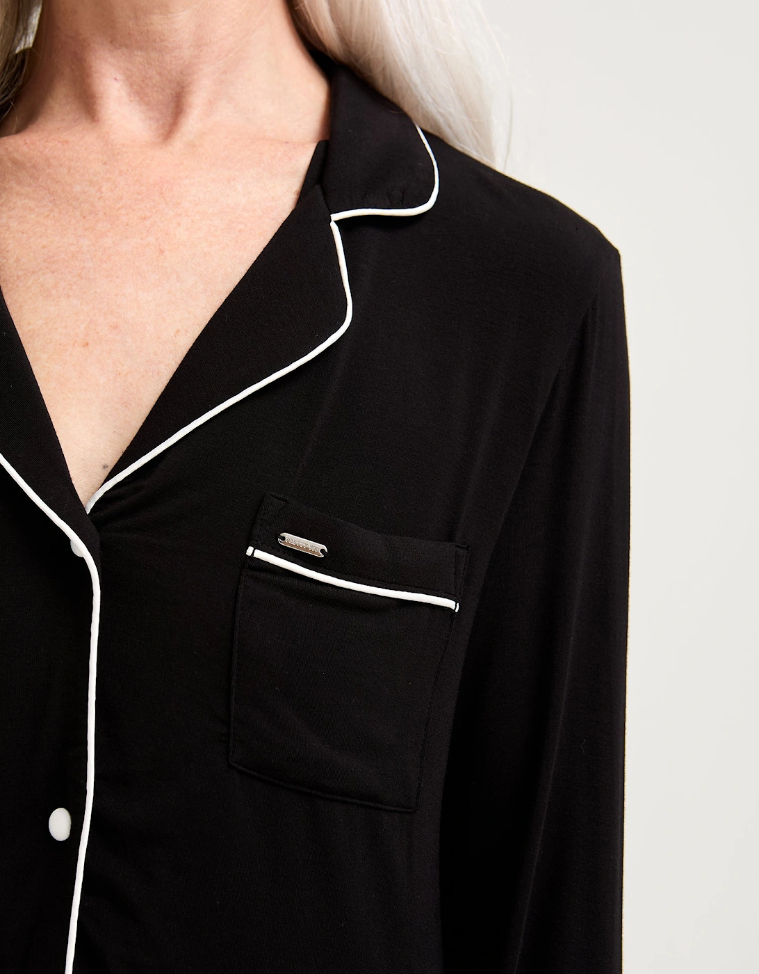 Bamboo Nightshirt in Black