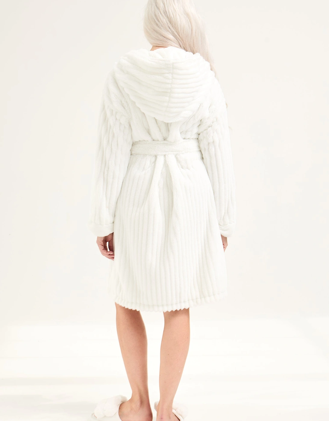 Cloud Dressing Gown in Cream