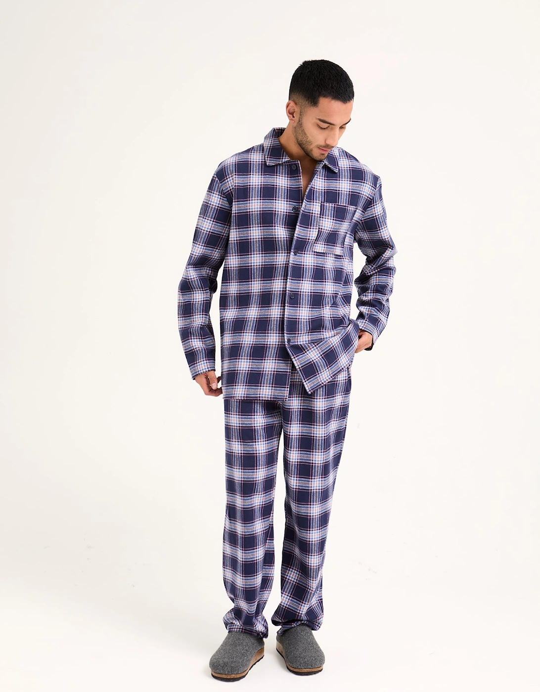 Plaid Pyjamas in Midnight, 7 of 6