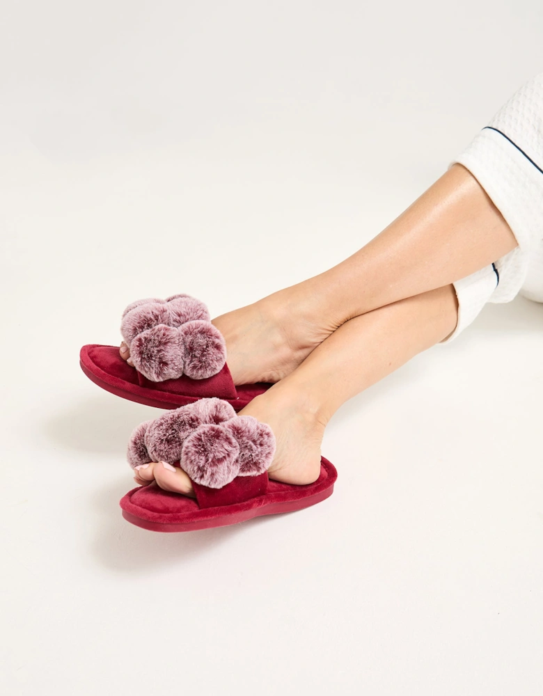 Dolly Slippers in Red