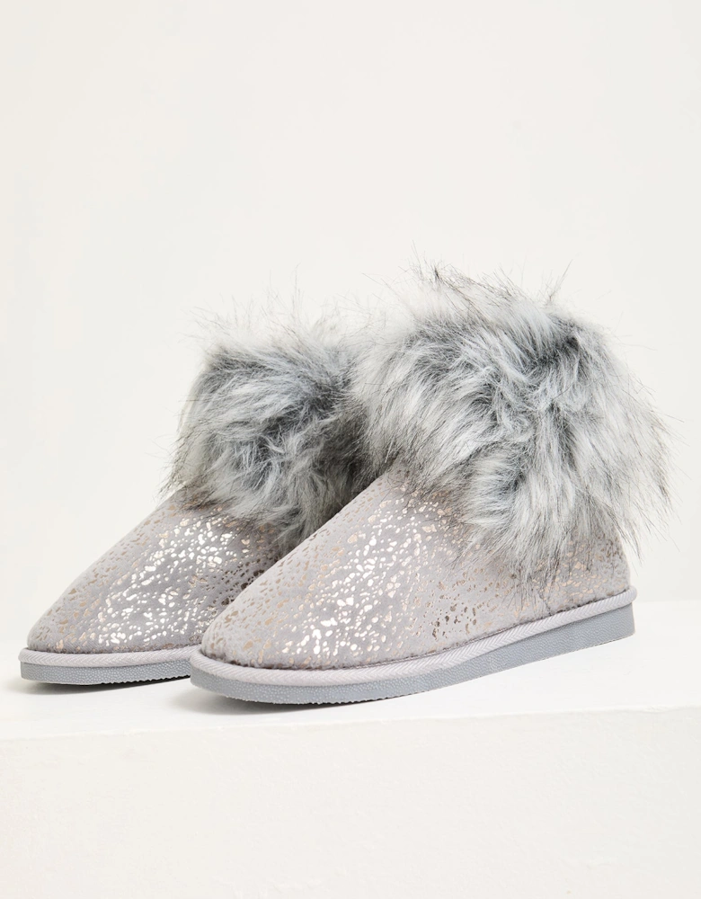 Giselle Slippers in Grey