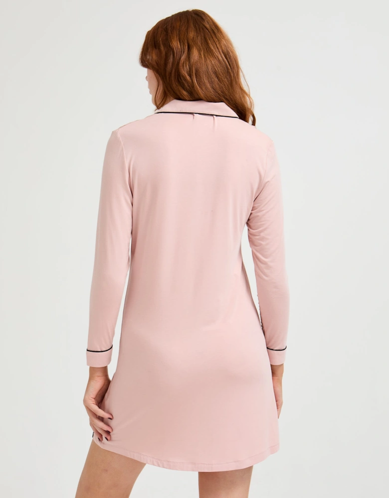 Bamboo Nightshirt in Pink