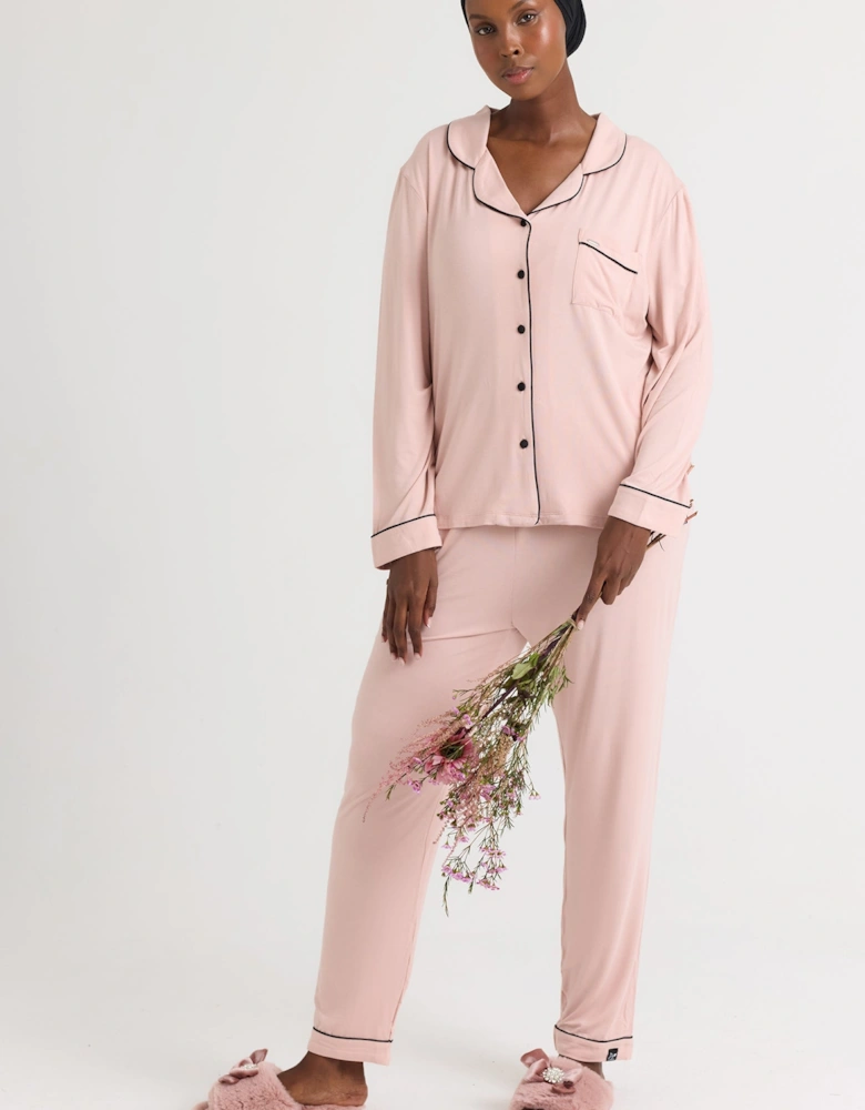 Bamboo Pyjama Set in Pink