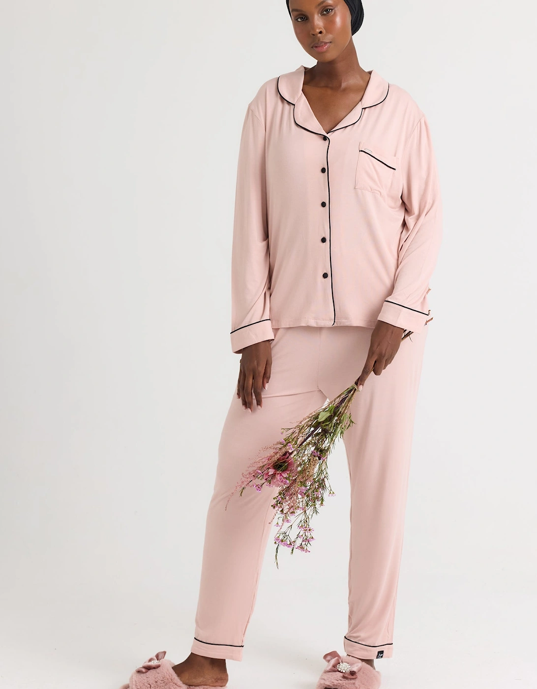 Bamboo Pyjama Set in Pink