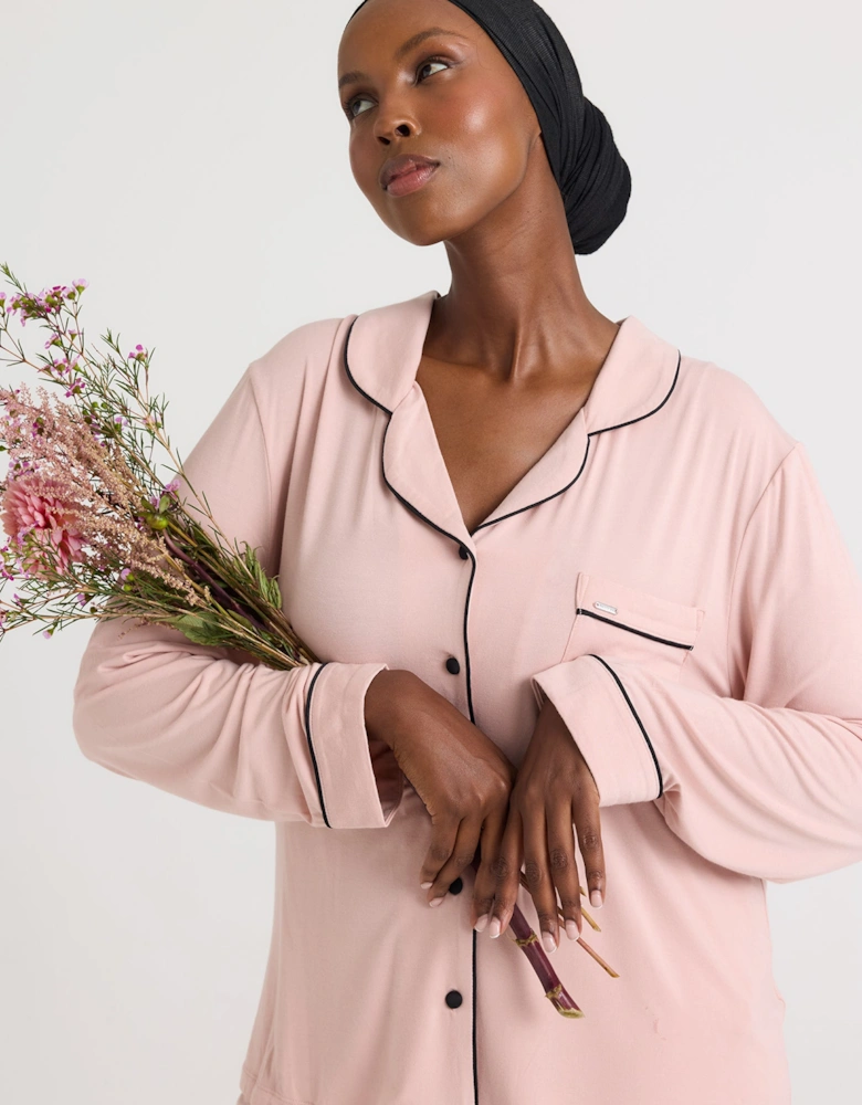 Bamboo Pyjama Set in Pink