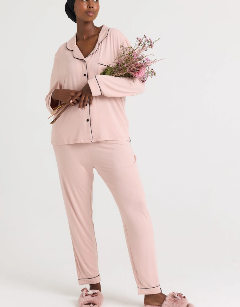 Bamboo Pyjama Set in Pink