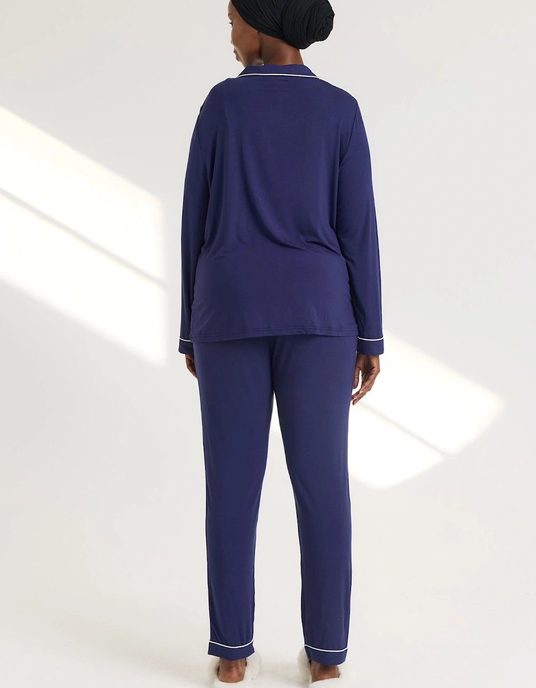 Bamboo Pyjama Set in Midnight