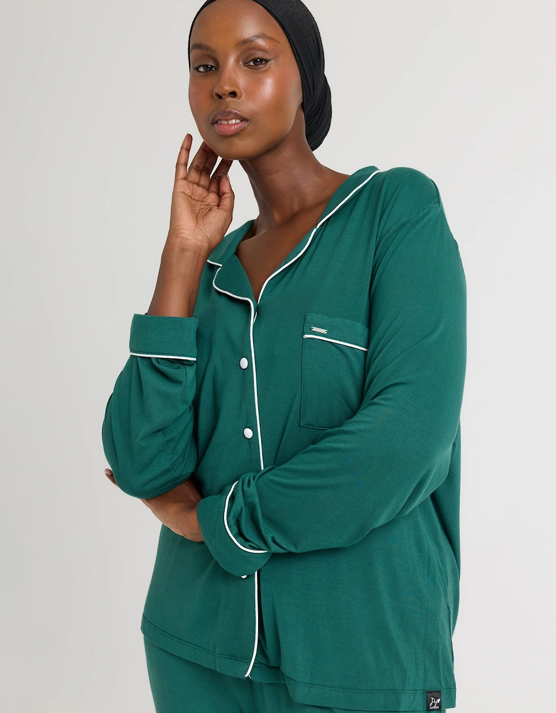 Bamboo Pyjama Set in Green