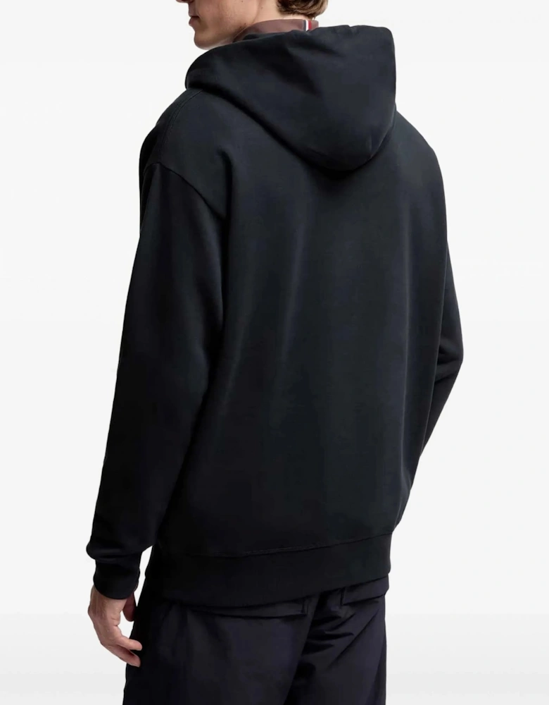 Branded Pullover Hooded Top Navy