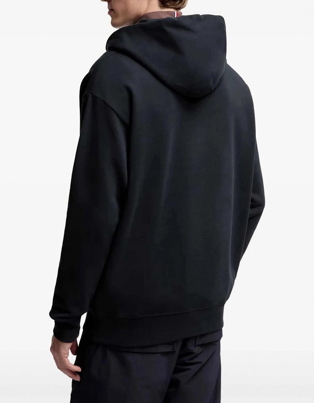 Branded Pullover Hooded Top Navy