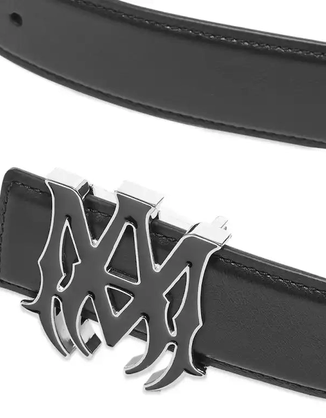 4CM Enamel MA Belt Black
