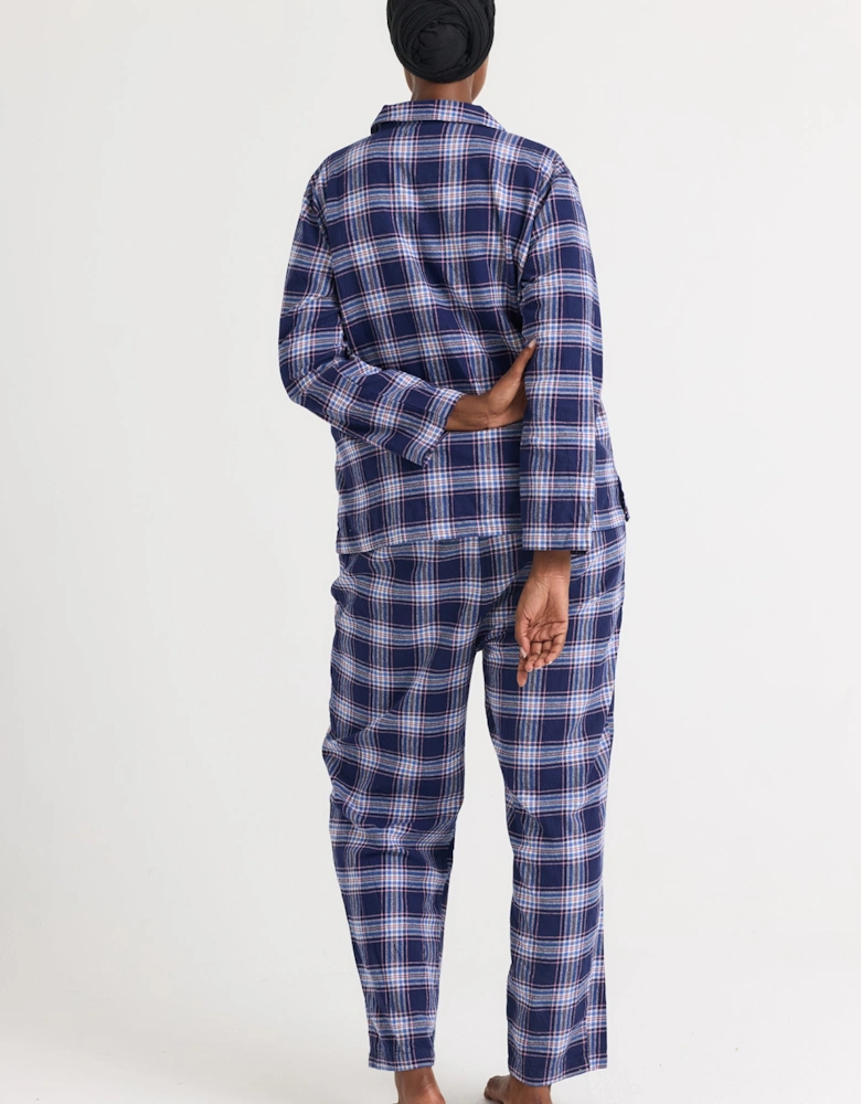 Plaid Pyjama Set in Midnight