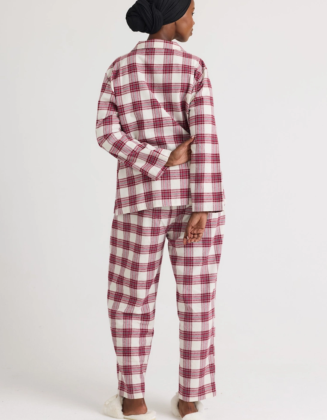 Plaid Pyjama Set in Stone
