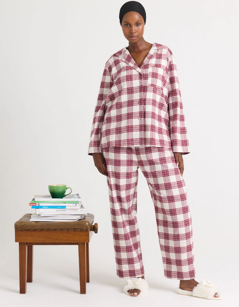 Plaid Pyjama Set in Stone