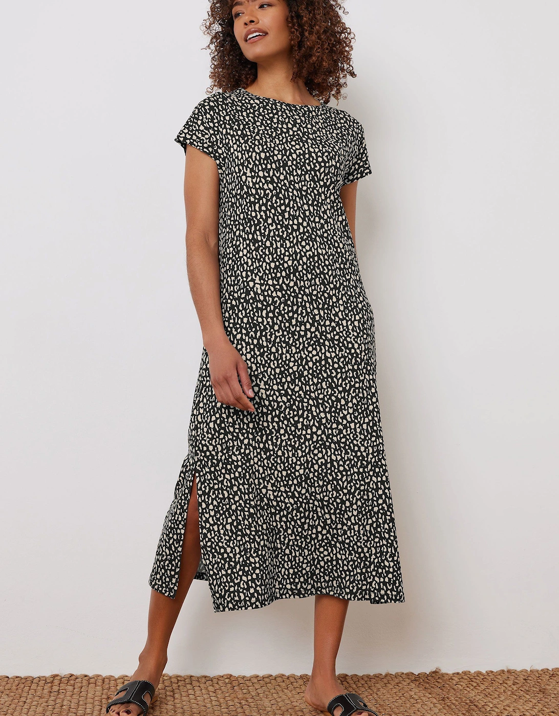 Animal Print Midi Dress, 2 of 1
