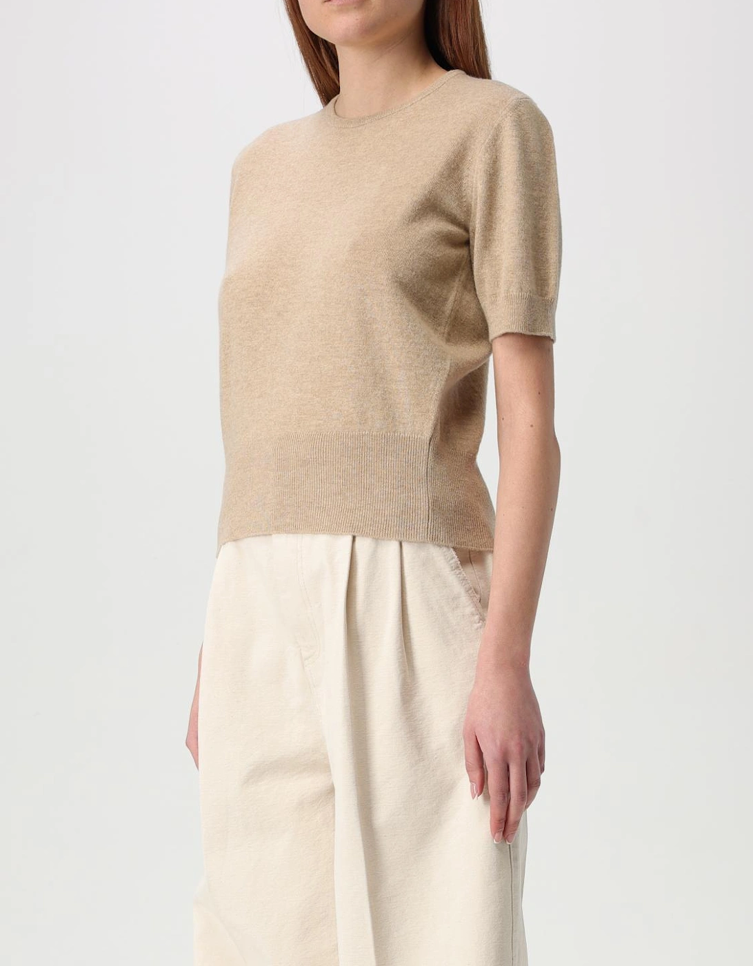 Cashmere Short Sleeve Pullover