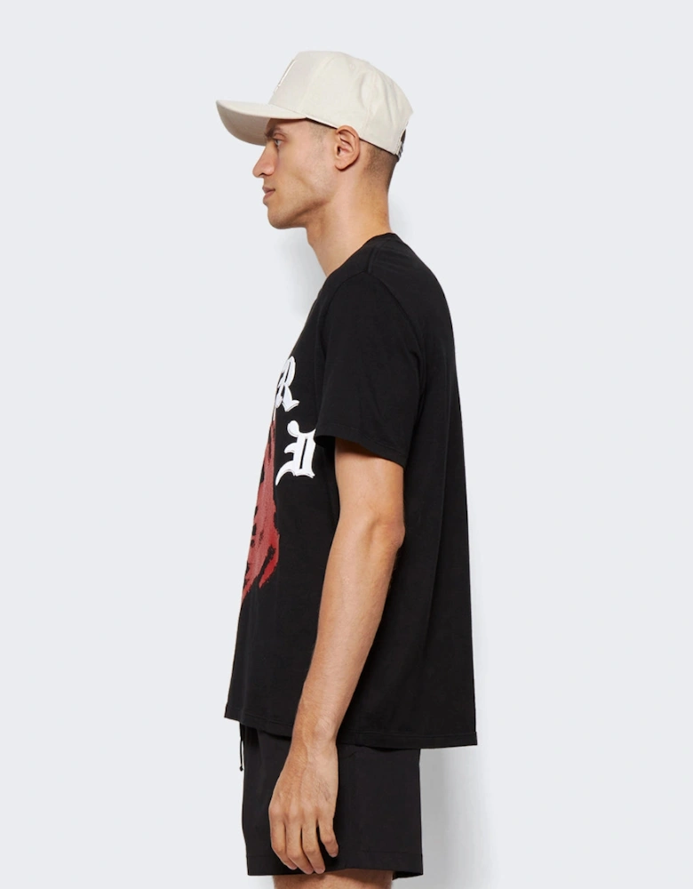 Wes Lang Solar Kings T Shirt Black