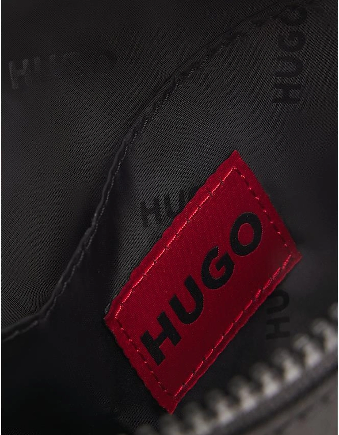 HUGO Nosh Textile Envelope Bag, Black