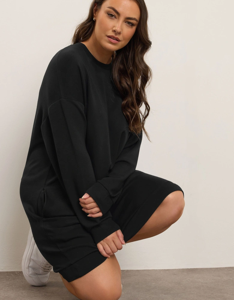 Pocket Sweatshirt Dress